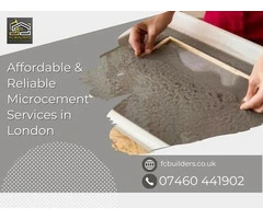 Affordable & Reliable Microcement Services in London