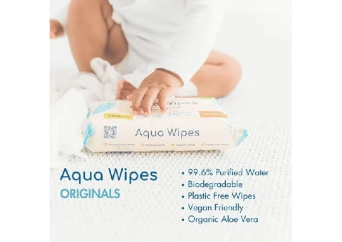 Plastic Free Wipes for Babies and the Planet - Aqua Wipes UK
