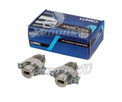 LUMRO BMW E90 E91 LCI Facelift H10W Angel Eyes 20W CREE LED Bulbs