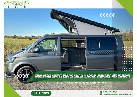 Volkswagen camper van for sale in Glasgow, Armadale, and Draycott UK - Motorhomeworld