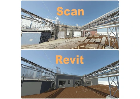 3D scanning services | 3D scan to cad | scan to bim service