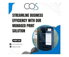 Streamline Business Efficiency with Our Managed Print Solution