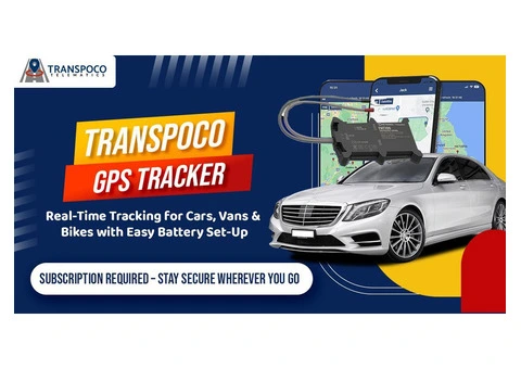 Track Every Move with the Transpoco FMT100 GPS Tracker – Real-Time Tracking & 12-Month Plan