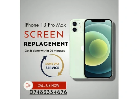 iPhone 13 Pro Max Screen Replacement in Just 20 Minutes!