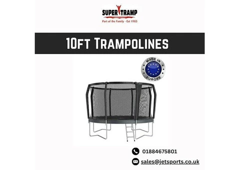 10ft Rectangular Trampolines – For Tricks and High Jumps