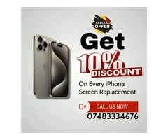 ???? Get 10% OFF on iPhone Screen Replacements! ????