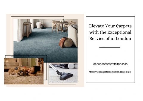 Elevate Your Carpets with the Exceptional Service of in London