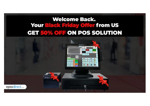 Your Black Friday Offer from US! Get 50% Off on Complete POS Solution
