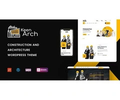 ????️Keenarch - Building & Construction WordPress Theme????