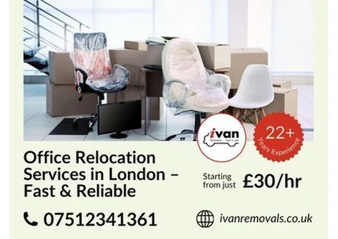 Office Relocation Services in London – Fast & Reliable!