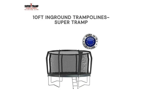 10ft Round Trampoline | Perfect for Active Families