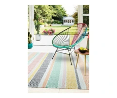 Boardwalk Pastel Multi Rug by Asiatic Carpets