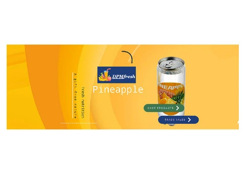 Pineapple Flavoured Sparkling Drink