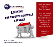 Care Removals - Your trusted removals partner in UK