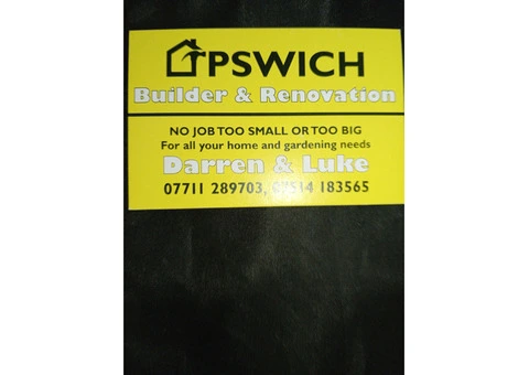 We fit bathrooms, kitchens and full house renovations