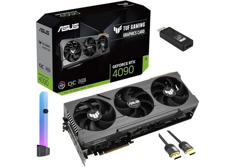 ASUS TUF RTX 4090 OC Graphics Card (PCIe 4.0, 24GB 384Bit GDRR6X, HDMI 2.1a, DP 1.4a, ARGB)