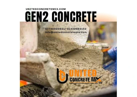 Get Quality Gen1 and Gen2 Concrete from United Concrete Mix!