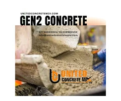 Get Quality Gen1 and Gen2 Concrete from United Concrete Mix!