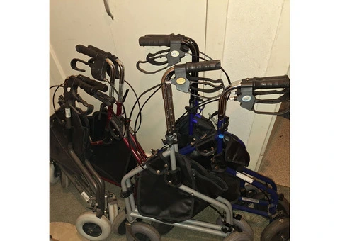 Mobility walkers, walking aids. Rollaters. - 6/7
