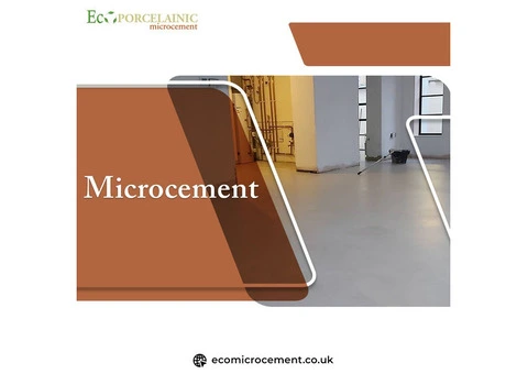 Decorative Cement London - Eco Porcelainic Microcement London Ltd