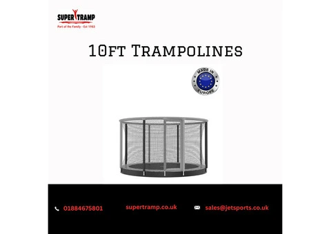 10ft Round Trampolines for Active Families | Super Tramp UK