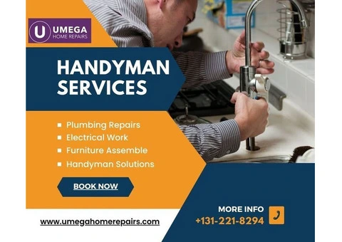 Reliable Handyman Services for All Your Maintenance Needs