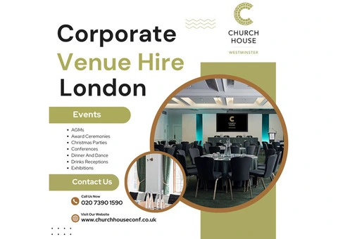 Corporate Venue Hire in London’s Westminster |  Church House Westminster