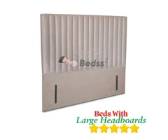 Stylish Beds with Large Headboards - Comfort & Elegance