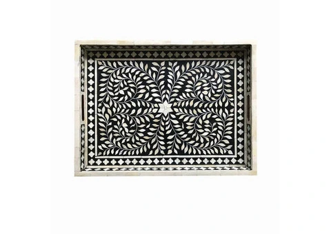 Add Style to Your Space with Bone Inlay Trays