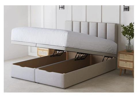 Up to 60% + Extra 10% Off | Ottoman Storage Bed With Mattress and Headboard - 1/3