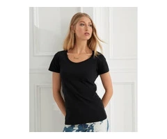 AV121 Anvil Ladies Featherweight Scoop Neck T-Shirt