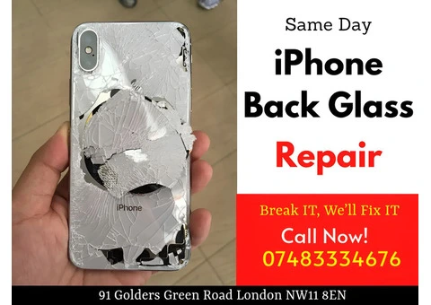 iPhone Back Glass Replacement in 60 Minutes – While You Wait!
