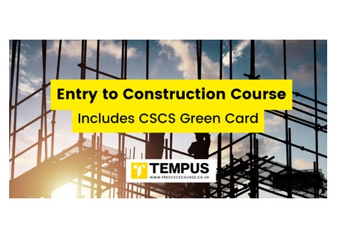 Free 1-Day Online CSCS Green Card Course