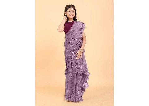 Kids Sarees Online @Best Prices on Mirraw - 2/5