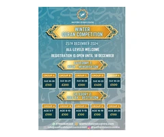 Quran Competition | Watford Islamic Centre in Watford