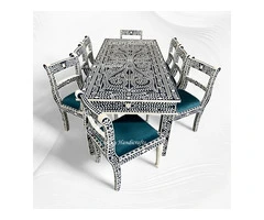 Buy Bone Inlay Dining Tables for Home