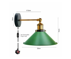 Create Ambiance with Stylish Plug-in Wall Sconces