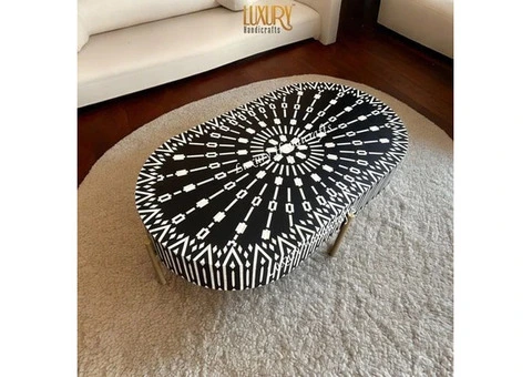 Buy Beautiful Bone Inlay Coffee Tables