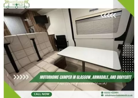 Motorhome camper in Glasgow, Armadale, and Draycott - Motorhomeworld
