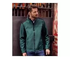 018M Russell Soft Shell Workwear Jacket