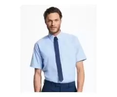 16010 SOLS Brisbane Short Sleeve Oxford Shirt