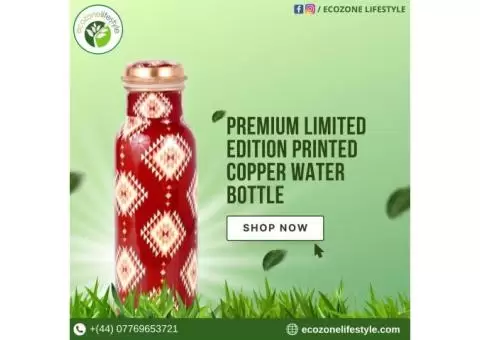 Buy a High-Quality Copper Bottle for Health and Wellness - 2/2