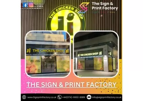 Sign Makers Birmingham | Signage Birmingham | The sign & print factory