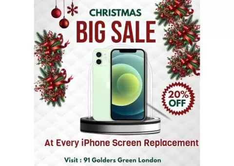 ????✨ Christmas Special! 20% OFF iPhone Screen Replacements! ✨????
