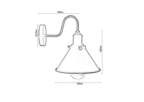 LEDSone Industrial Wall Light and Wall Lamp - 4/6