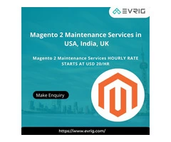 Magento 2 Maintenance Services in USA, India, UK - Evrig Solutions