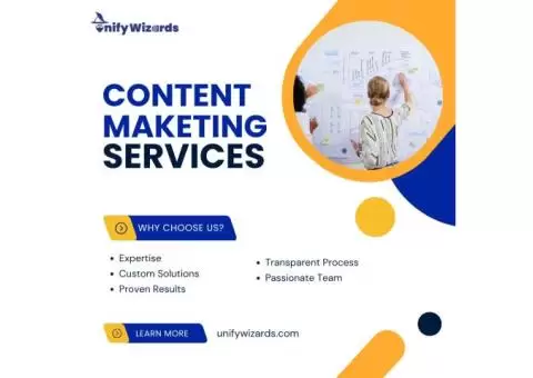 Content Marketing Services | Unify Wizards