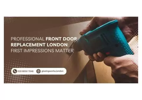 Professional Front Door Replacement London: First Impressions Matter