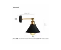 Black Wall Lights & Sconce Indoor Lighting