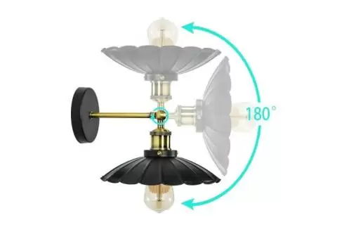 Black Wall Lights & Sconce Indoor Lighting - 5/9